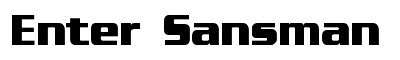 Enter Sansman - DGL Bold