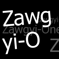 zawgyi one font for facebook